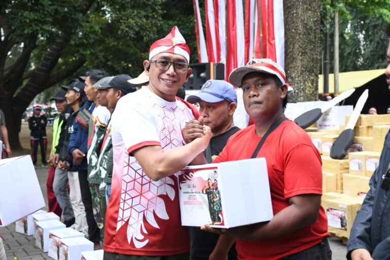 Gelora Kemerdekaan, TNI AD Bersama Rakyat Bersatu Semangat Merah Putih