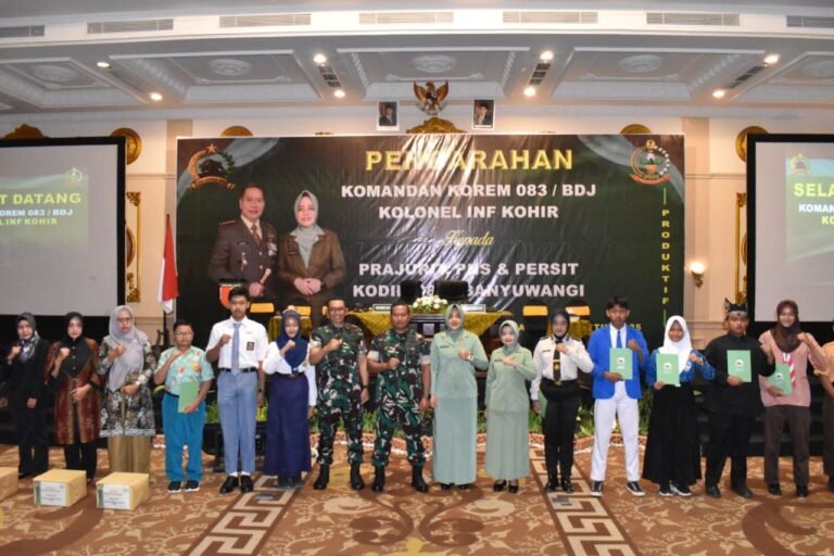 Danrem 083/Baladhika Jaya Bangga Dengan Kodim 0825/Banyuwangi, Tekankan Profesionalisme Prajurit
