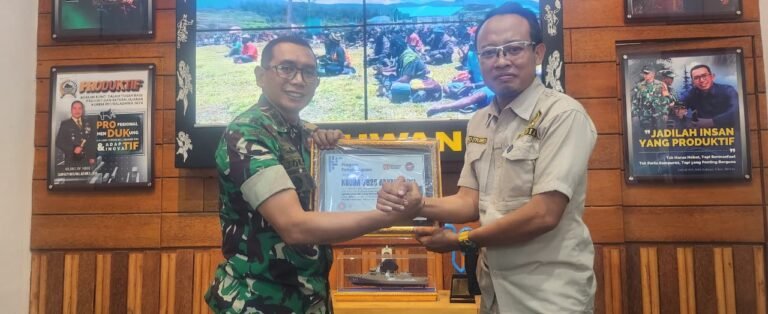 Lintas Jatim Apresiasi Kodim 0825/Banyuwangi di Hari Ulang Tahun Media Ke 10 Tahun