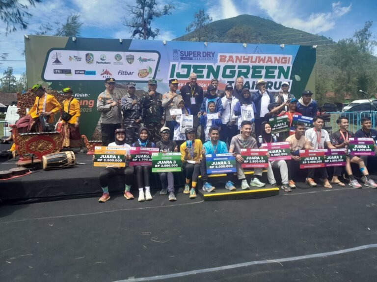 Ijen Green Trail Run 2025 Sukses Digelar, 8 Pemenang dari Berbagai Kategori Raih Penghargaan
