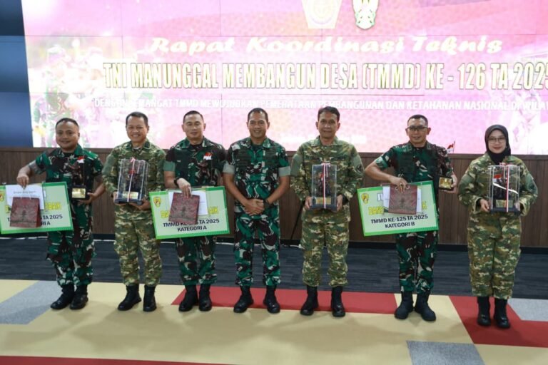 “Kerja Nyata Kodim 0825/Banyuwangi Torehkan Prestasi Gemilang di TMMD ke-125, Raih Tiga Penghargaan Piala KASAD Sekaligus”