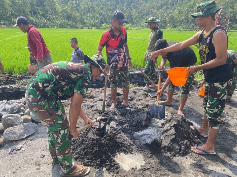 Program TNI Manunggal Membangun Desa (TMMD) ke-126 tahun 2025 terus menunjukkan progres nyata dalam meningkatkan infrastruktur pedesaan