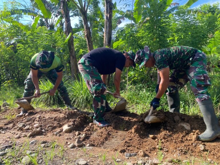 Proyek Pipanisasi TMMD ke-126 Tunjukkan Hasil, Warga Lebakharjo Segera Nikmati Air Bersih