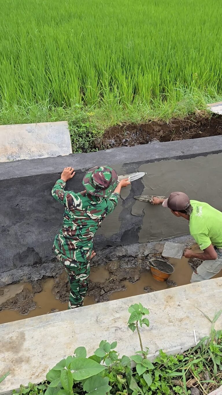 Program TNI Manunggal Membangun Desa (TMMD) Ke-126 Kodim 0818/Malang-Batu terus menunjukkan progres signifikan
