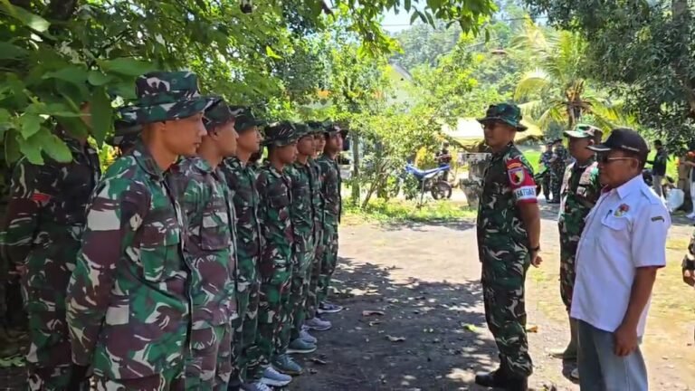 Komandan Satuan Tugas (Dansatgas) TMMD Ke-126 Kodim 0818/Malang-Batu, Letkol Czi Bayu Nugroho