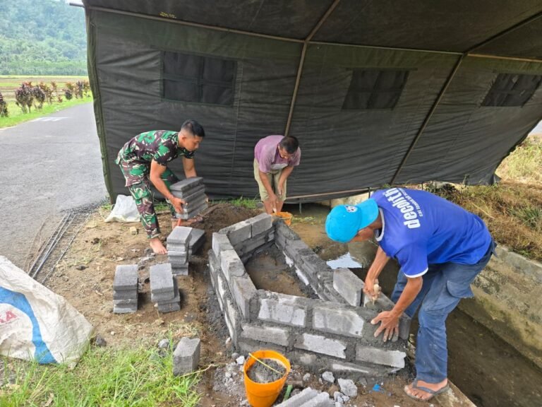 Dalam rangka memperingati dan mengabadikan semangat kebersamaan TNI dan masyarakat, Satgas TMMD Ke-126 Kodim 0818/Malang-Batu