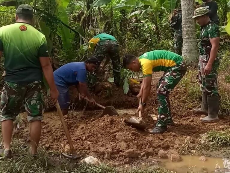Satgas TNI Manunggal Membangun Desa (TMMD) ke-126 Tahun 2025 di Kecamatan Ampelgading, Kabupaten Malang, Jawa Timur