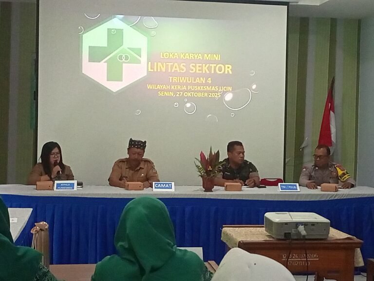 Puskesmas Licin Gelar Lokmin Lintas Sektor, Perkuat Sinergi Kesehatan Wilayah