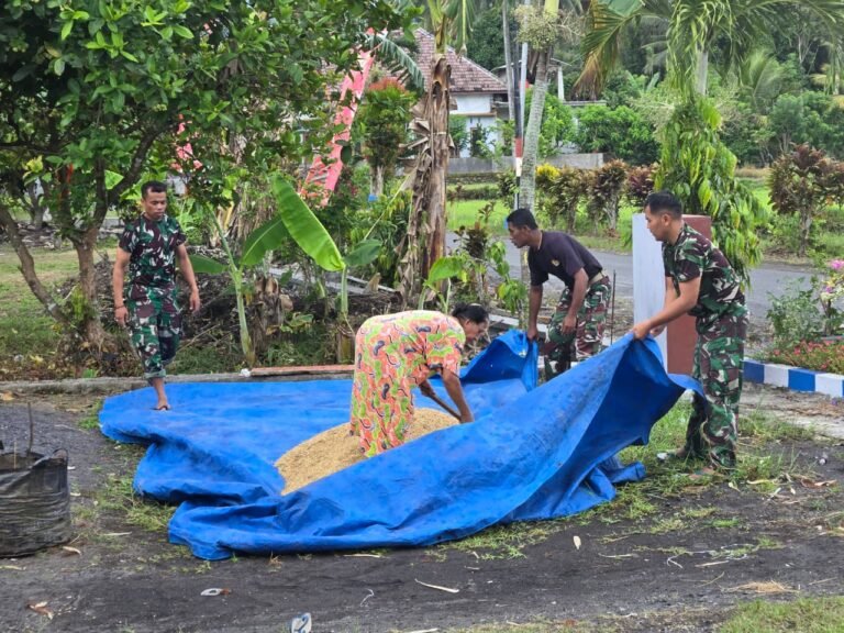 Semangat TNI Manunggal Membangun Desa (TMMD) ke-126 Kodim 0818/Malang-Batu tidak hanya terlihat dalam pembangunan fisik infrastruktur, tetapi juga dalam kepedulian sosial terhadap warga