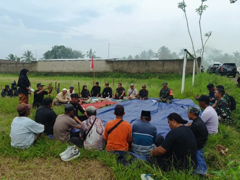 Sinergi Forkopimcam Licin Warnai Tasyakuran Pembangunan KDKMP di Desa Segobang