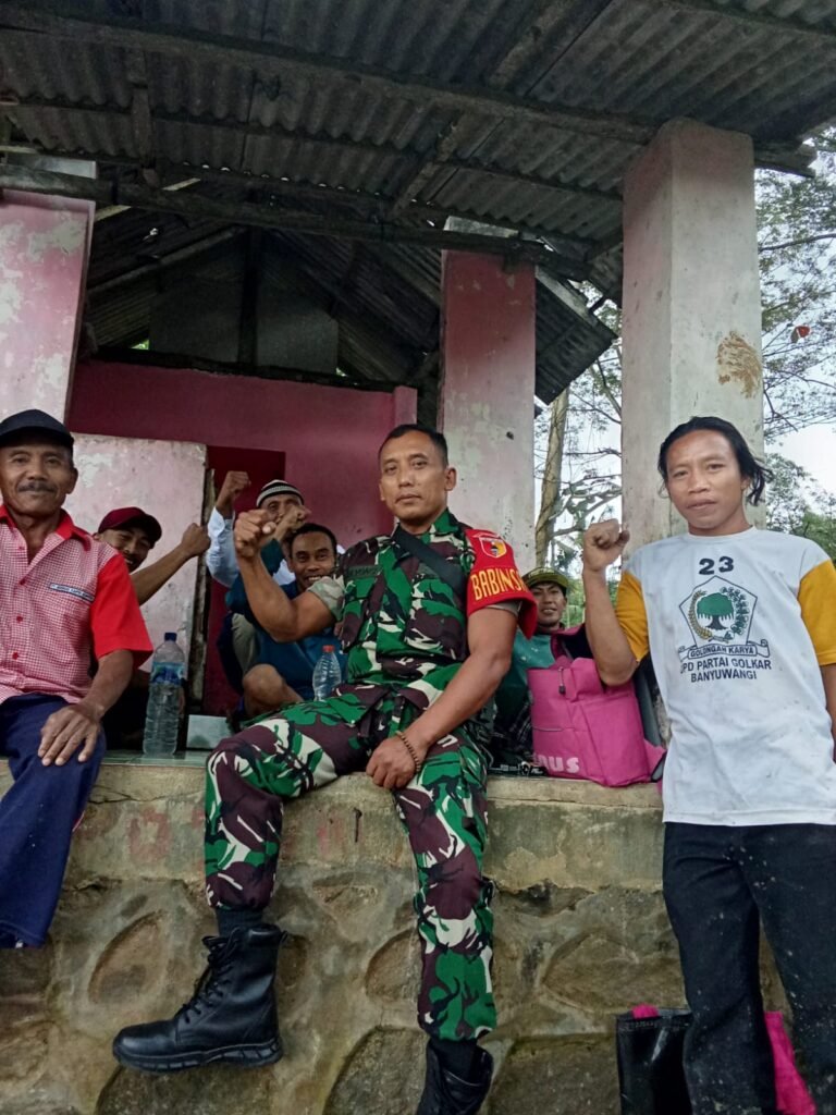 Babinsa Pakel Aktif Dampingi Petani, Perkuat Komsos Demi Ketahanan Pangan Desa