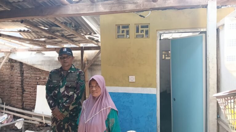 Satgas Rampungkan Pengerjaan Sanitasi Milik Nur Tariyah
