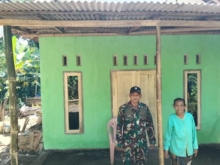 Rehab RTLH Rampung 100 Persen, Rumah Milik Lansia di Dusun Klagin Desa Brabe Siap Huni